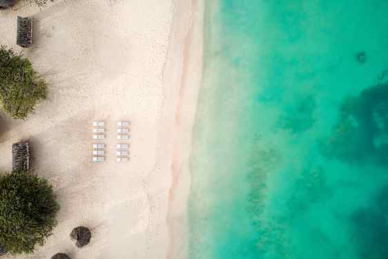 Strand på Aruba