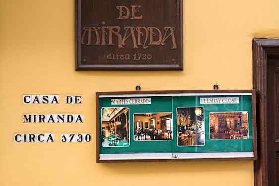 Gammal, lokal restaurang