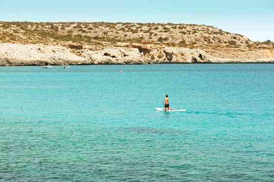 SUP på Kypros