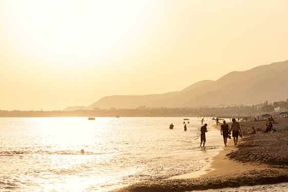 Strand vid hotell Green Garden