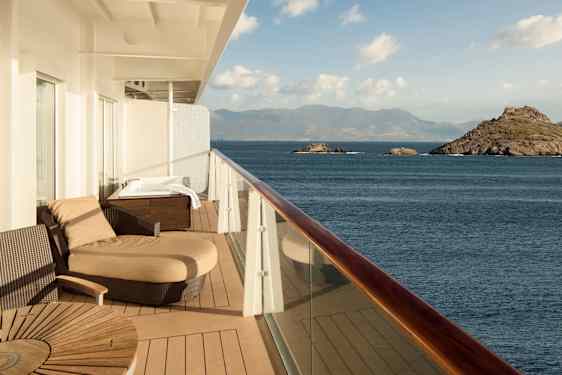 Balkong ombord på Celebrity Cruises