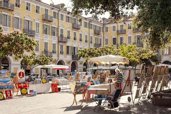 Lokal konst i Nice