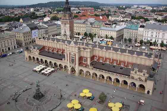 Byggnad i Krakow