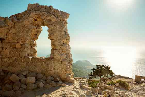 Monolithos på Rhodos