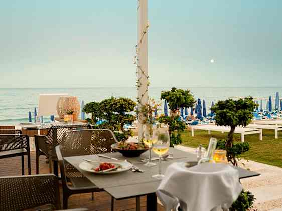 Restaurangen på hotellet