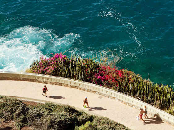 Puerto Rico strandpromenad