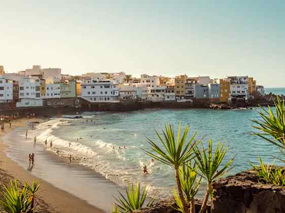 Strand på Teneriffa