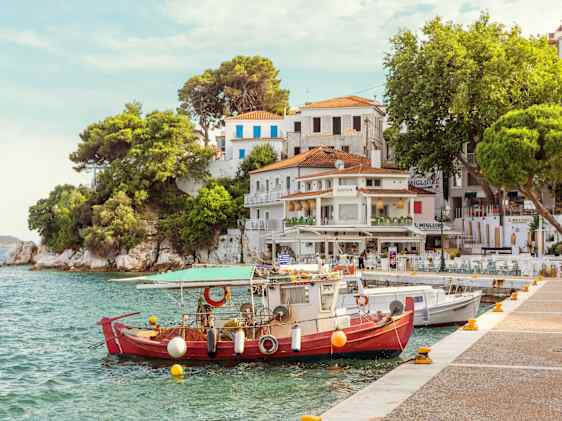 Skiathos hamn