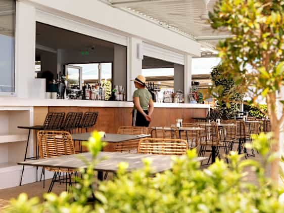 Restaurangen på hotellet
