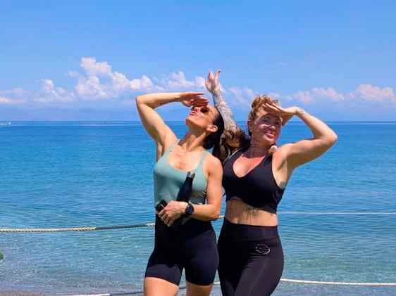 Emma Guldner och Carola Ranmo