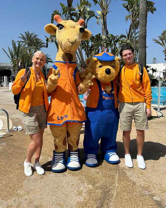 Lollo & Bernie och två guider