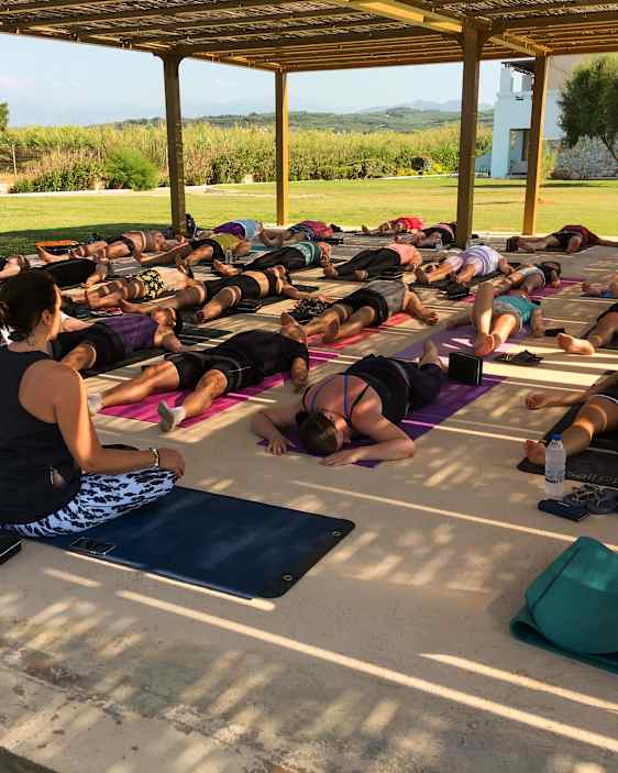 Yoga grupp