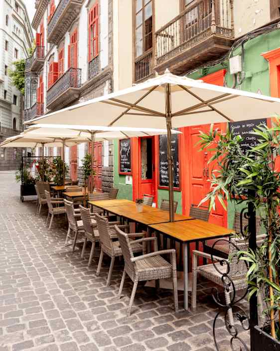Kafé i Las Palmas