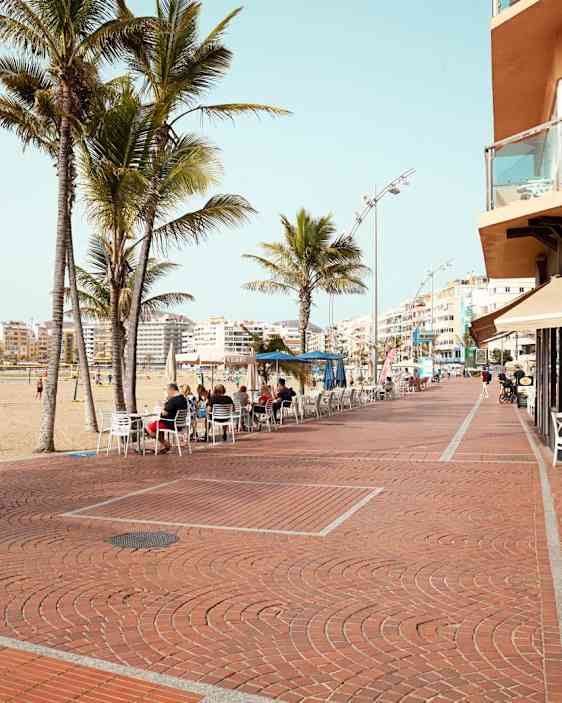 Las Canteras strandpromenad