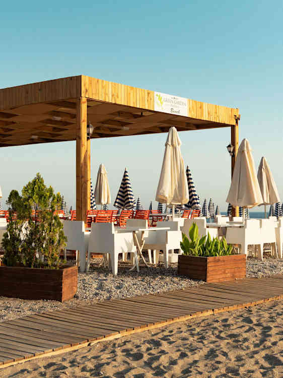 Strandrestaurang i Alanya