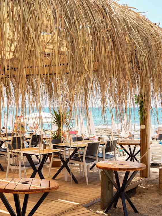 Strandrestaurang i Alanya