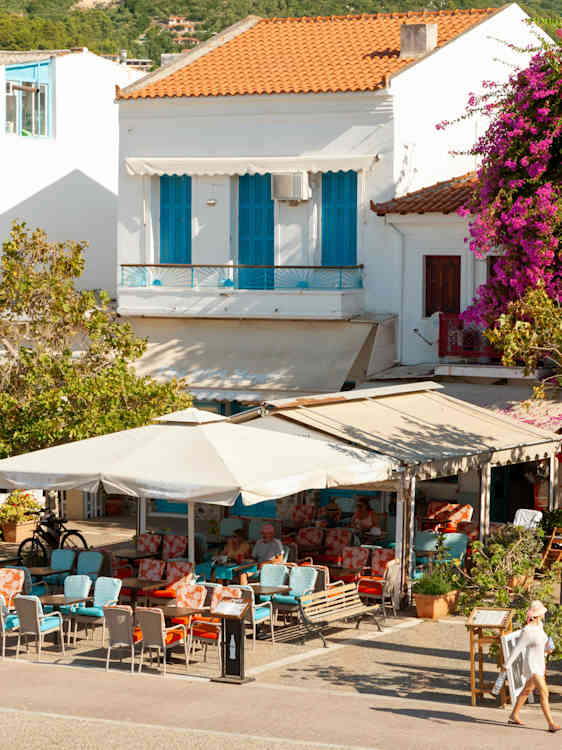 Restaurang på Skiathos