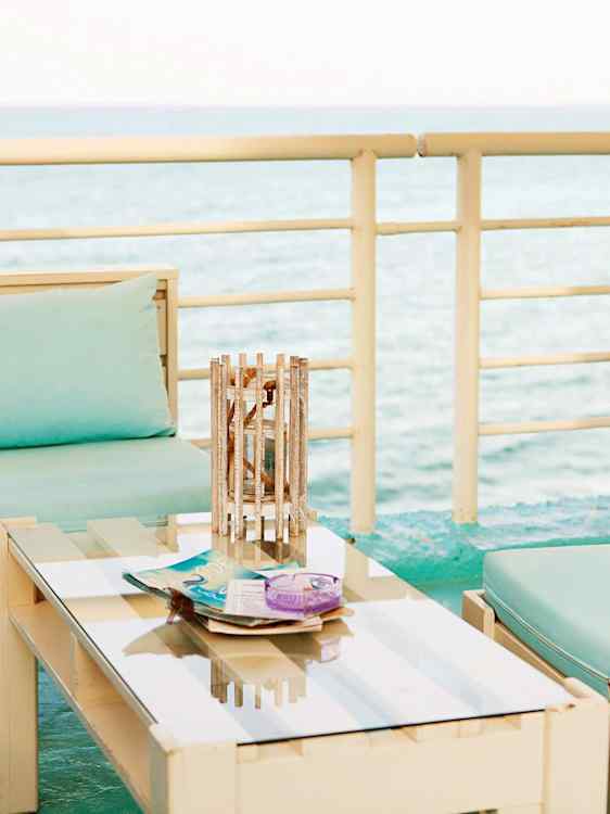 Restaurang vid havet