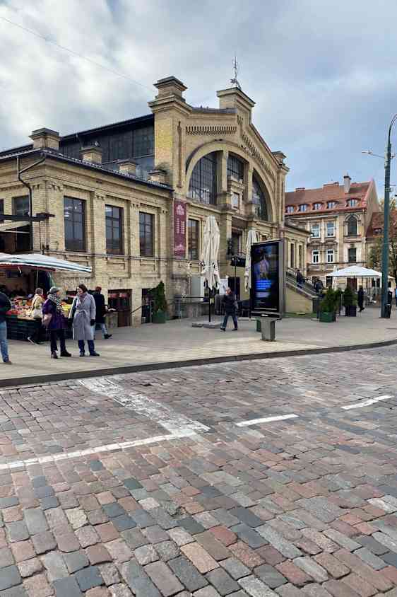 Halės Turgus är Vilnius äldsta marknad