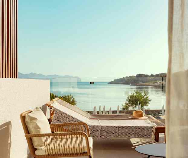 Prime Lounge Suite mindre 1 rum, stor balkong med havsutsikt