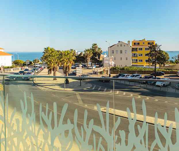 Dubbelrum med havsutsikt