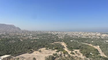 Utsikten från Dhayah-fortet