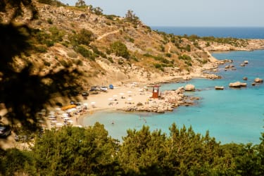 Härliga badförhållanden på Cypern