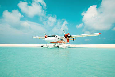 Sjöflygplan på Maldiverna