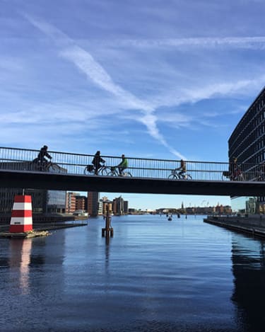 Cykelbro över Köpenhamns hamn