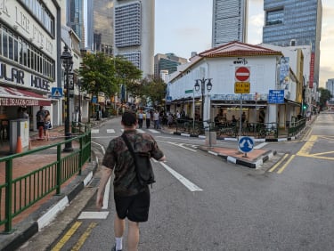 På äventyr i Singapores Chinatown