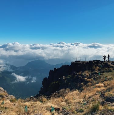 Pico Ruivo är den högsta toppen på ön Madeira