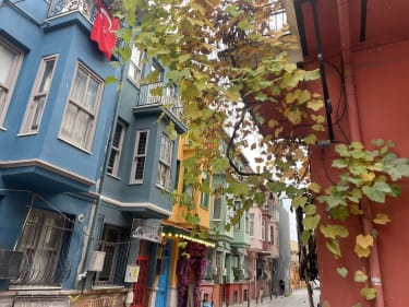 De färgglada gatorna i Balat