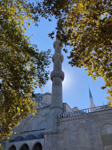Blå moskén i istanbul