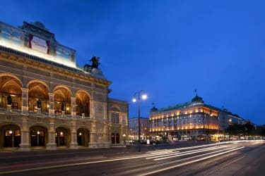 Vackra byggnader i Vienna