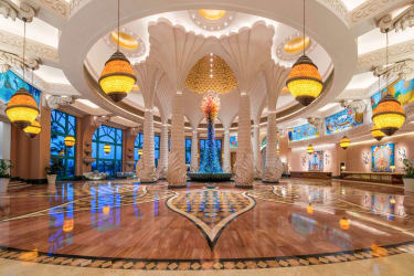 Lobby på Atlantis the Palm