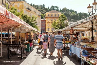 Marknad i Nice