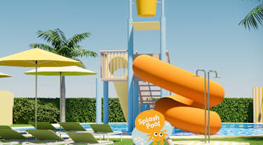 Las Piramides Splashpool