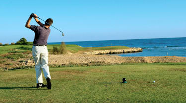 Spela golf i Egypten
