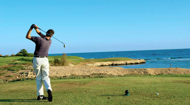Spela golf i Egypten