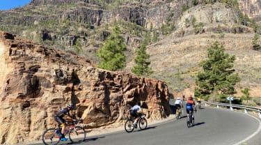 Cyklister på Gran Canaria