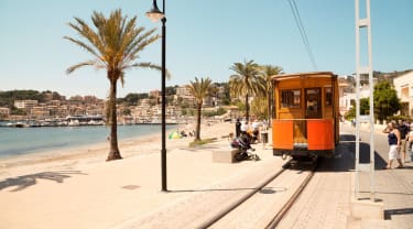 Tåget till Sóller på Mallorca