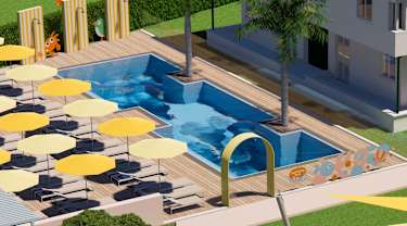 Las Piramides Pool