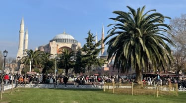 Den Blå Moskén i Istanbul