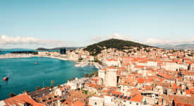 Shopping och sightseeing i Split