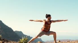 Yoga och vandring