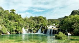 Krka vattenfall och nationalpark samt Šibenik