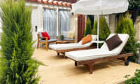 Prime Lounge Suite mindre, 1 rum, stor terrass mot trädgården