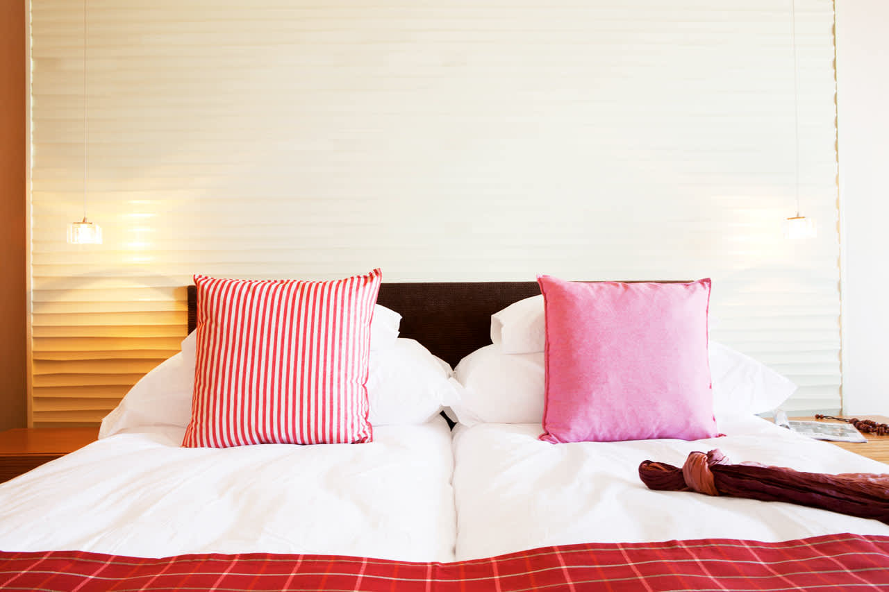 Classic Room är modernt inredda, ljusa och luftiga rum med balkong eller terrass.