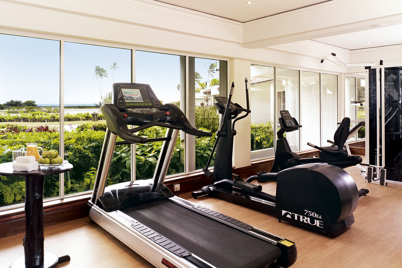 För dig som tycker om att träna på semestern har hotellet ett gym