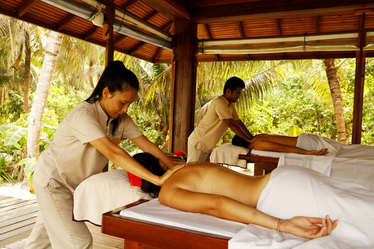 Massage i hotellets spa